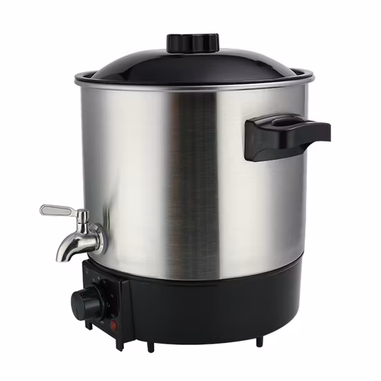Máquina elétrica de fusão de cera, ajuste de temperatura, para fazer vela, urna de catering comercial para distribuidor